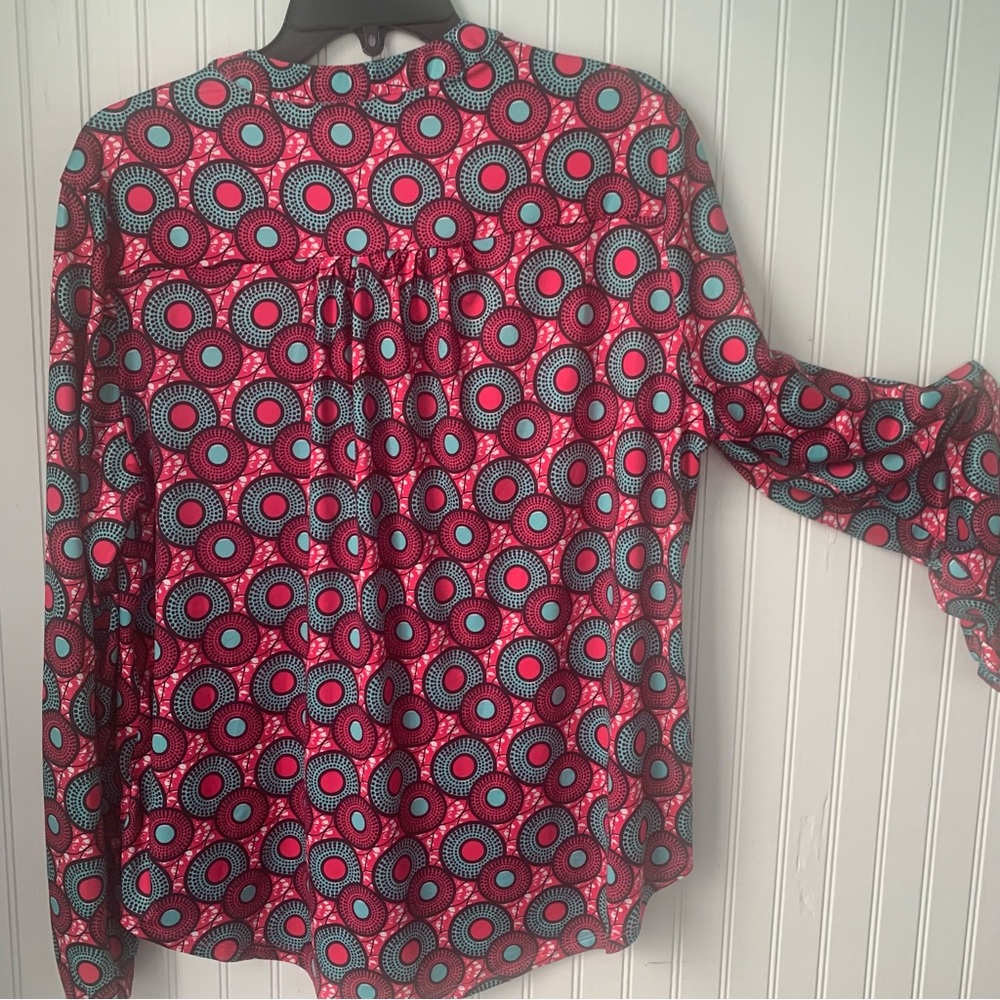 Erma’s Closet (Small) in Pink and Blue Boutique Top - Picture 6 of 7
